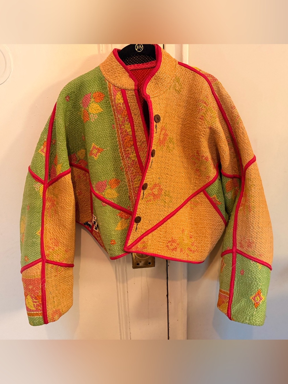 Namai Reversible Colorful Patchwork Women's Jacket - Picture 3 of 4